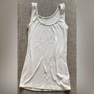 3/$15 Off Cynthia Rowley White Plain Women’s Tank